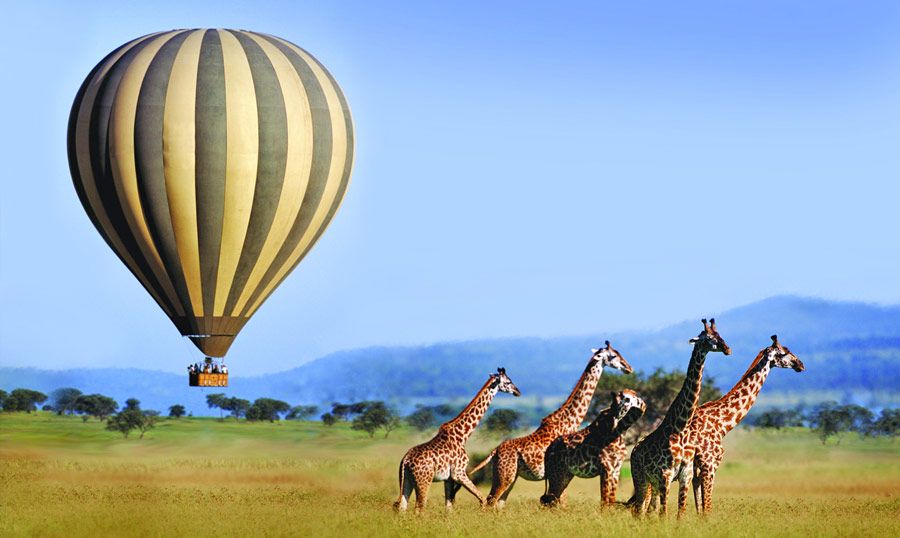 Rift Valley Hot Air Balloon Safari