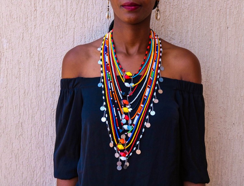 Authentic Maasai Beaded Necklace